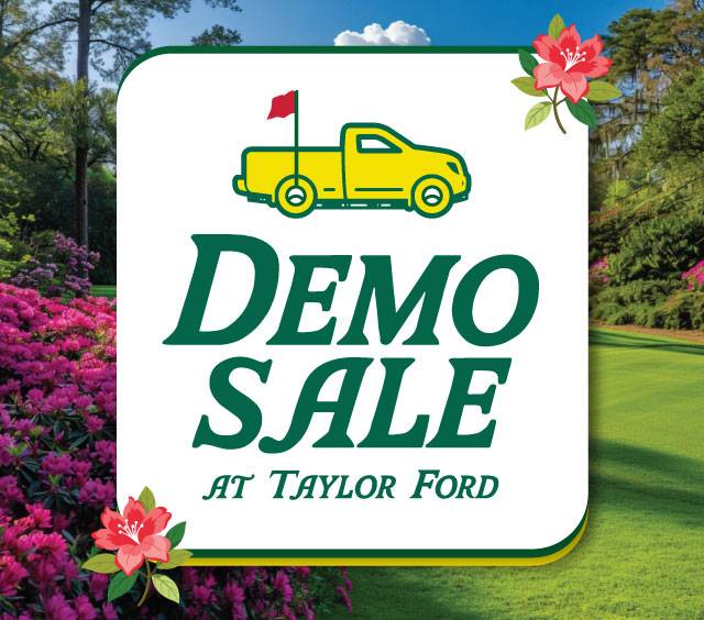 Ford demo sale